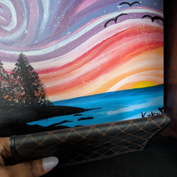 Bally Black and Brown Women's Wallet - Picture 4 of 8